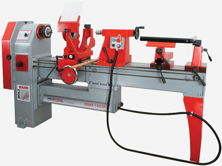 A photo of selected lathes