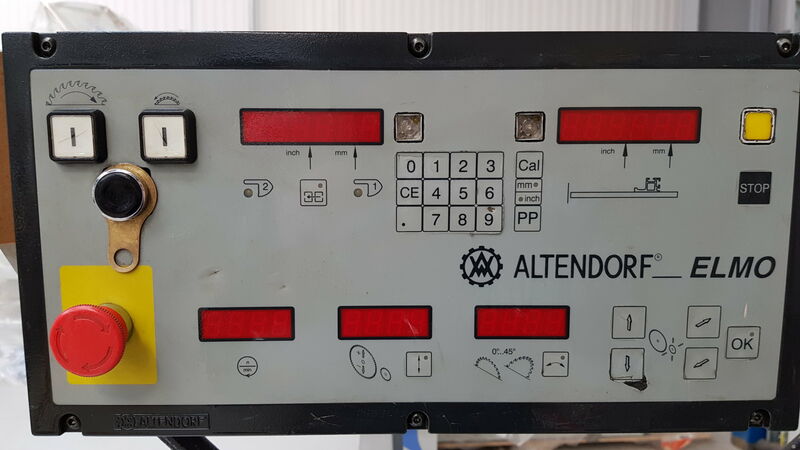 Used Altendorf F45 Elmo Panel Saw