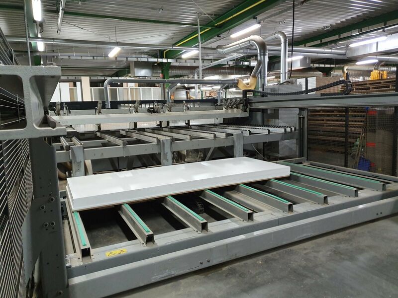 Used Biesse Selco WNT 650 Beam Saw