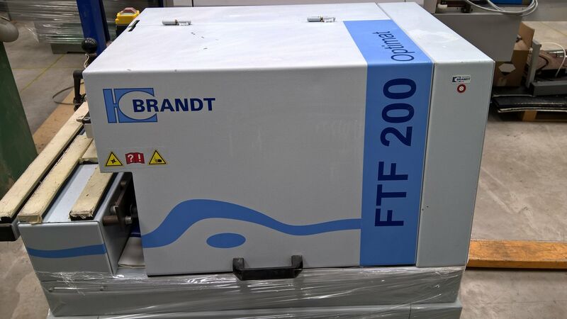 Used Brandt Optimat FTF200 Corner Rounding Machine