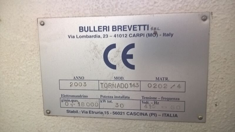 Used Bulleri Tornado