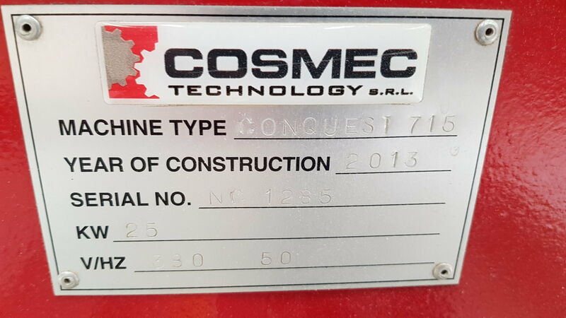 Used Cosmec Conquest 715