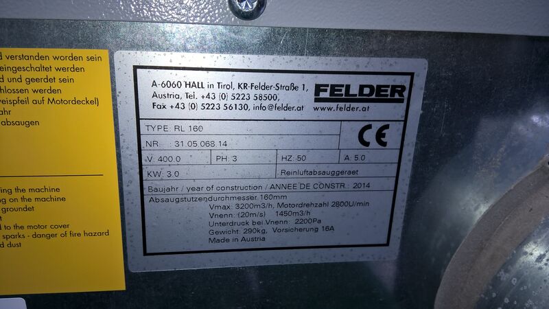 Used Felder RL 160