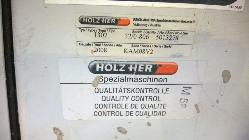 Used Holzher UNO 1307