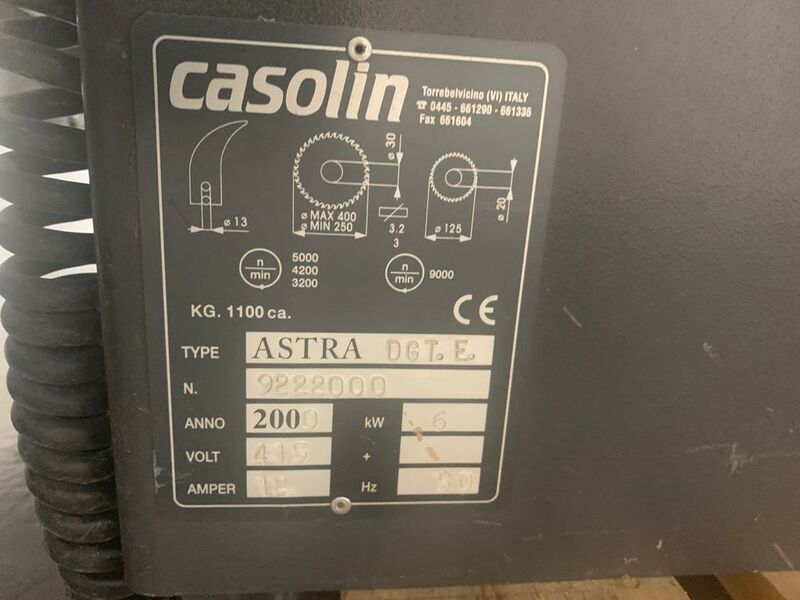 Used Casolin Astra DGT.E CNC Panel Saw