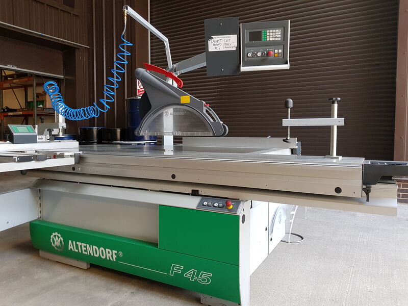 Used Altendorf F45 Options Pack III