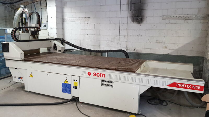 Used SCM Pratix N15 CNC Router