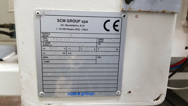 Used SCM Pratix N15 CNC Router