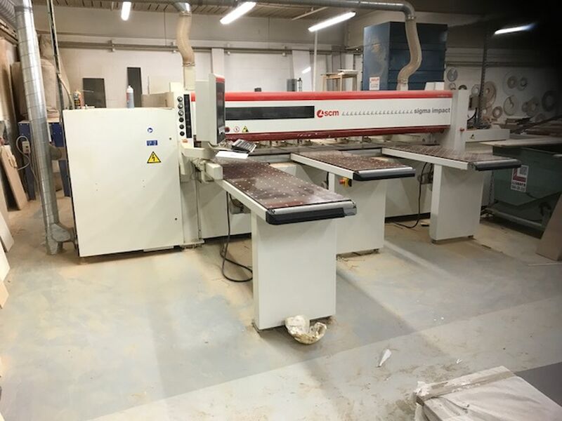 Used SCM Sigma Impact Beam Saw