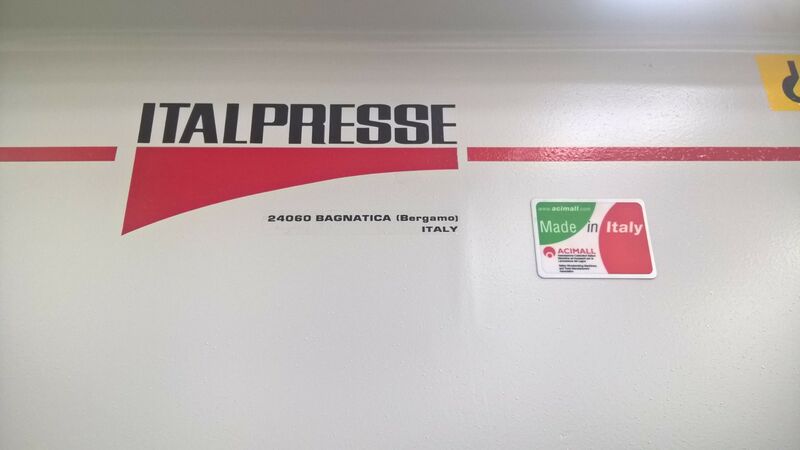 Used Italpresse XL8