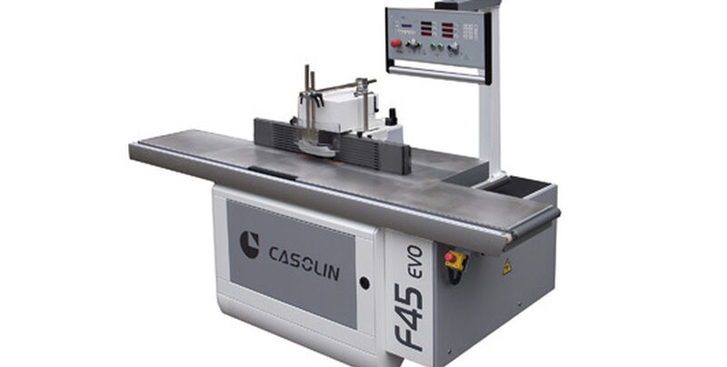 Casolin F45 EVO tilting spindle +-45 degrees