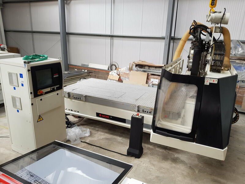 Used SCM Record 125S CNC Router