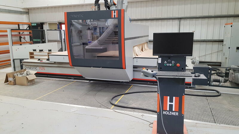Holzher Dynestic 7535 5 axis CNC Router