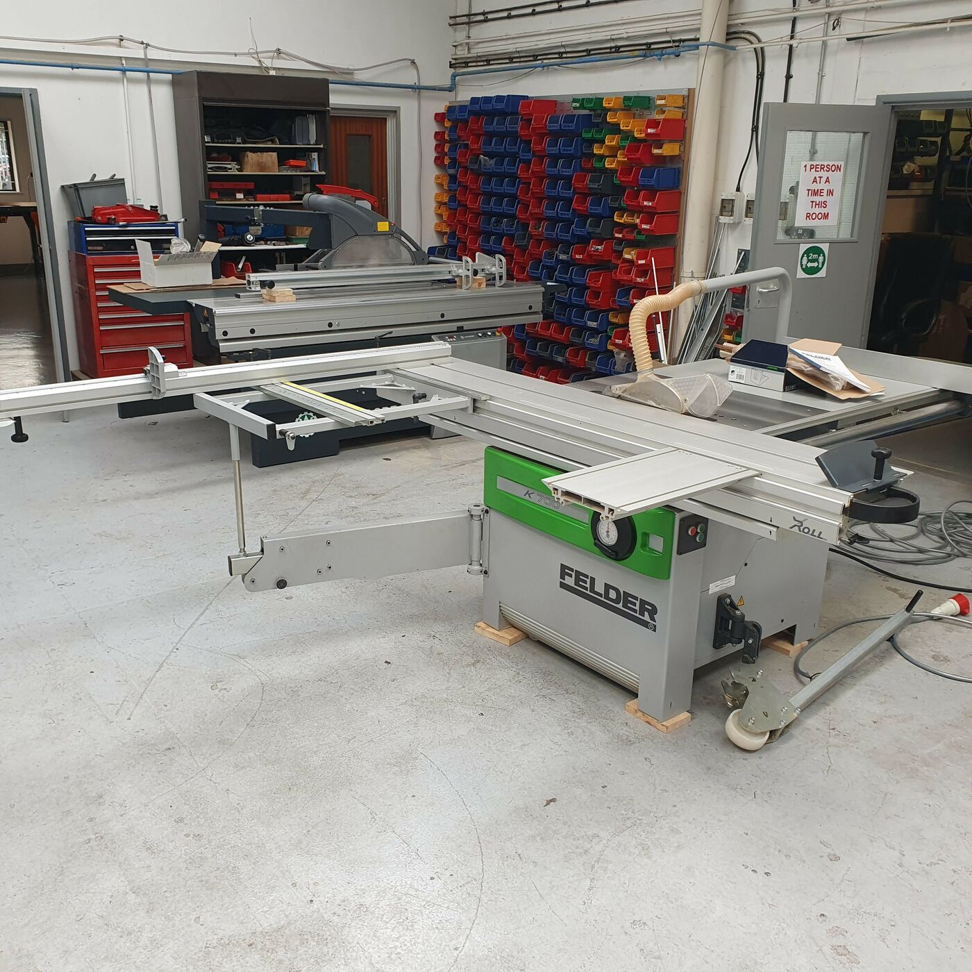 FELDER K700 Panel saw from R&J Machinery Ltd
