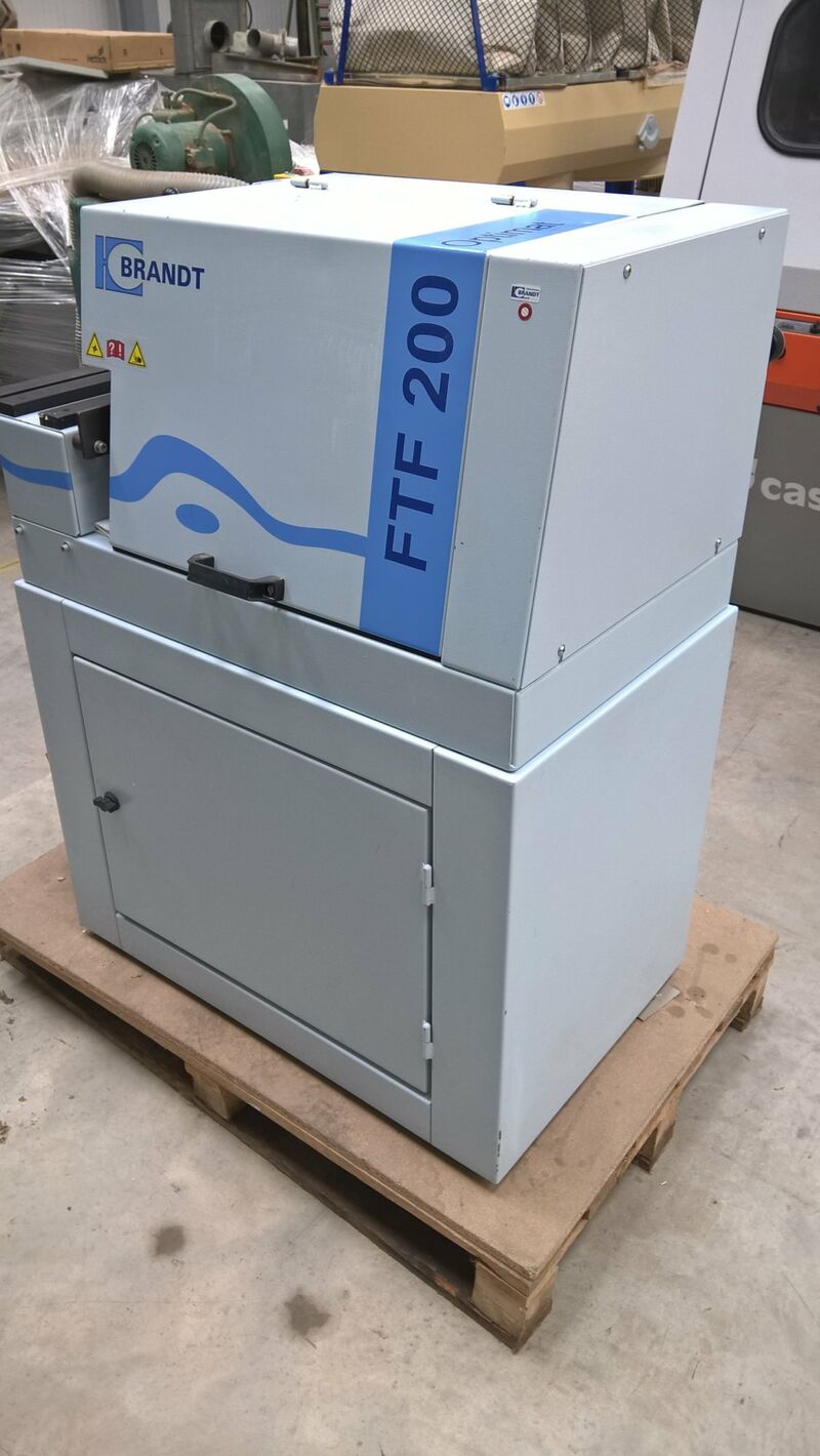 Used Brandt Optimat FTF200 Corner Rounding Machine