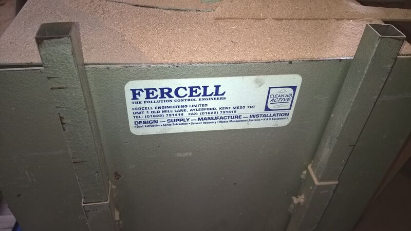 Used Fercell 6 Bag Extraction Unit
