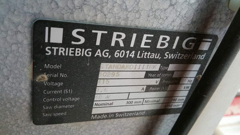 Used Striebig Standard 111 TRK