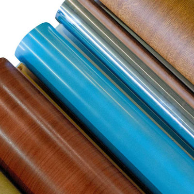 A photo of rolls of materials to be used in an Osam Technologies machine.