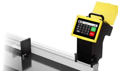 A detailed photo of a TigerStop SawGear Touch